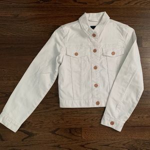 White Denim Jacket